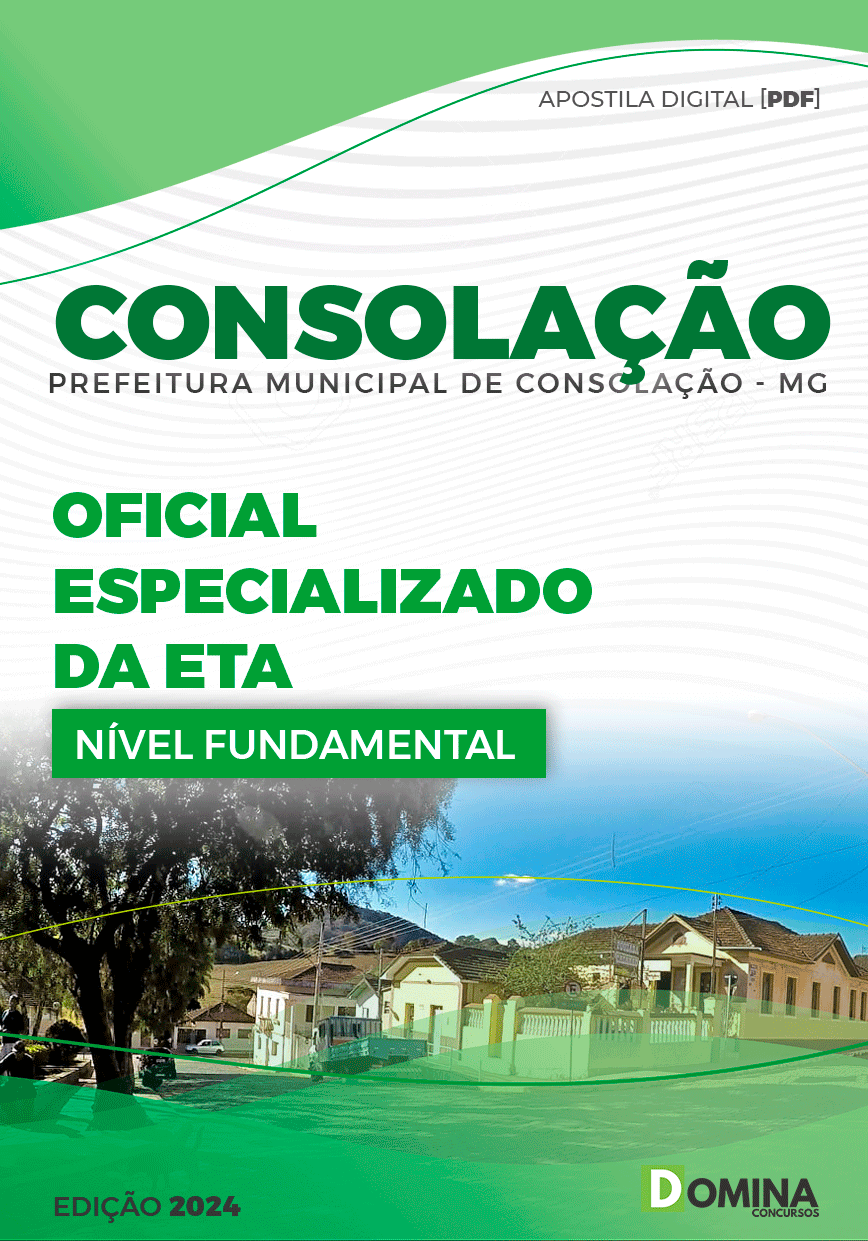 Apostila Oficial Especializado da ETA Consolação MG 2024