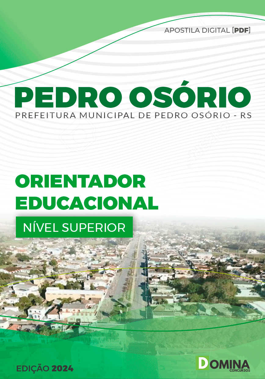 Apostila Orientador Educacional Pedro Osório RS 2024