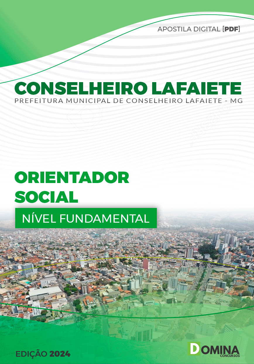 Apostila Orientador Social Conselheiro Lafaiete MG 2024