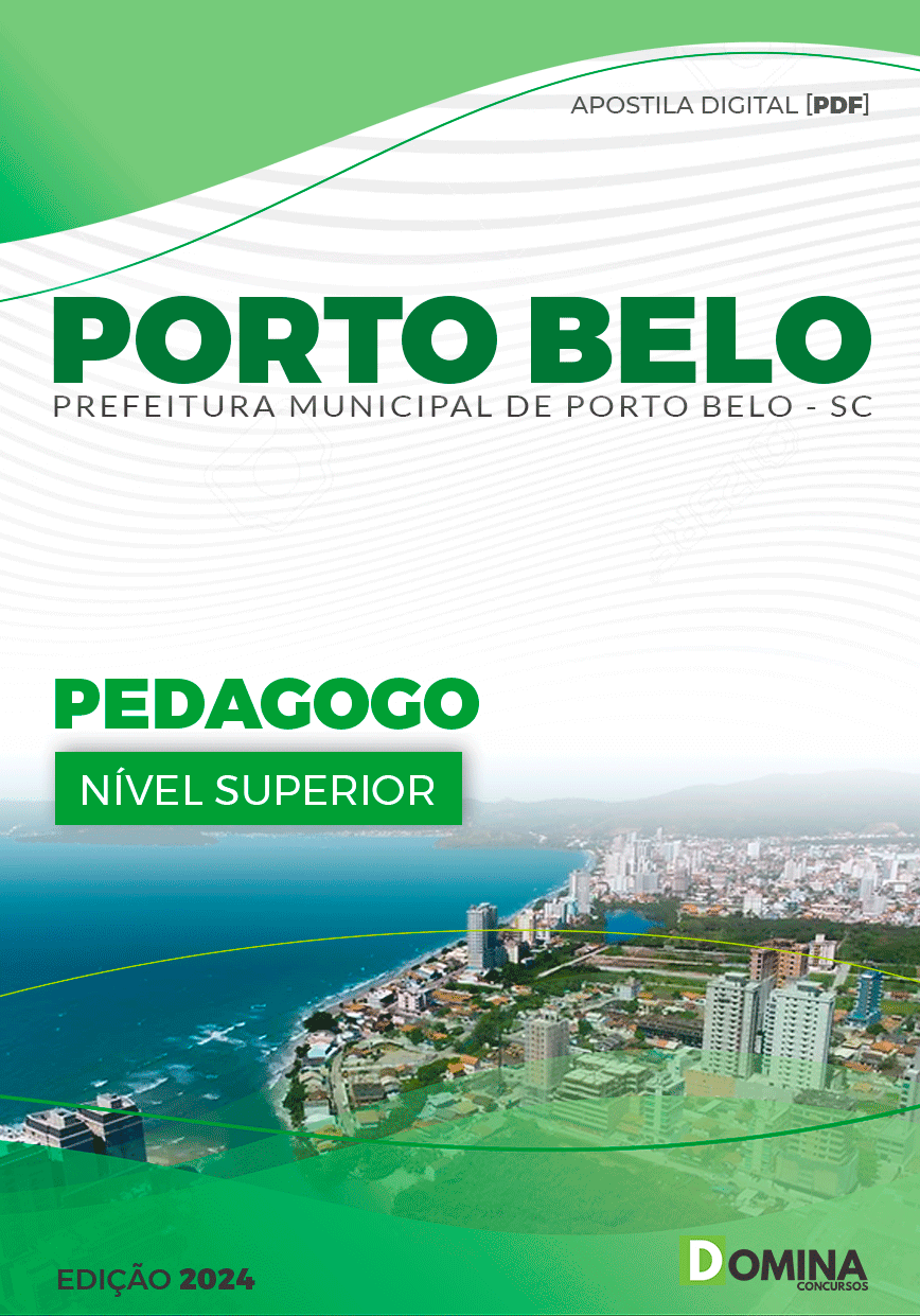 Apostila Pedagogo Porto Belo SC 2024