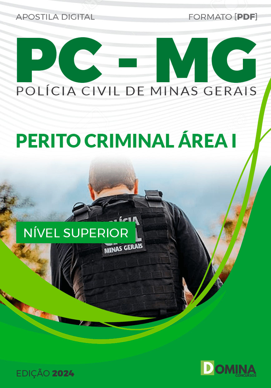 Apostila PC MG 2024 Perito Criminal Área I