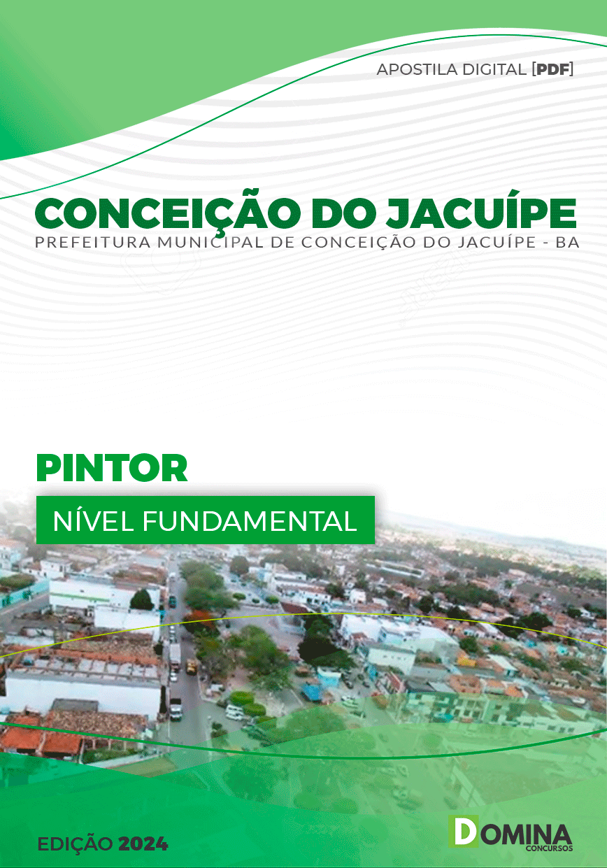 Apostila Pintor Conceição do Jacuípe BA 2024