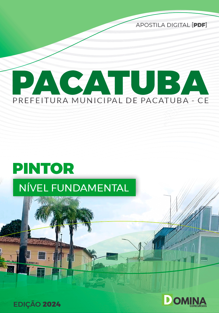 Apostila Pintor Pacatuba CE 2024