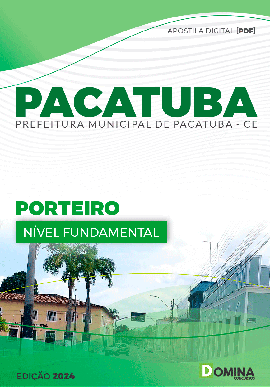 Apostila Porteiro Pacatuba CE 2024