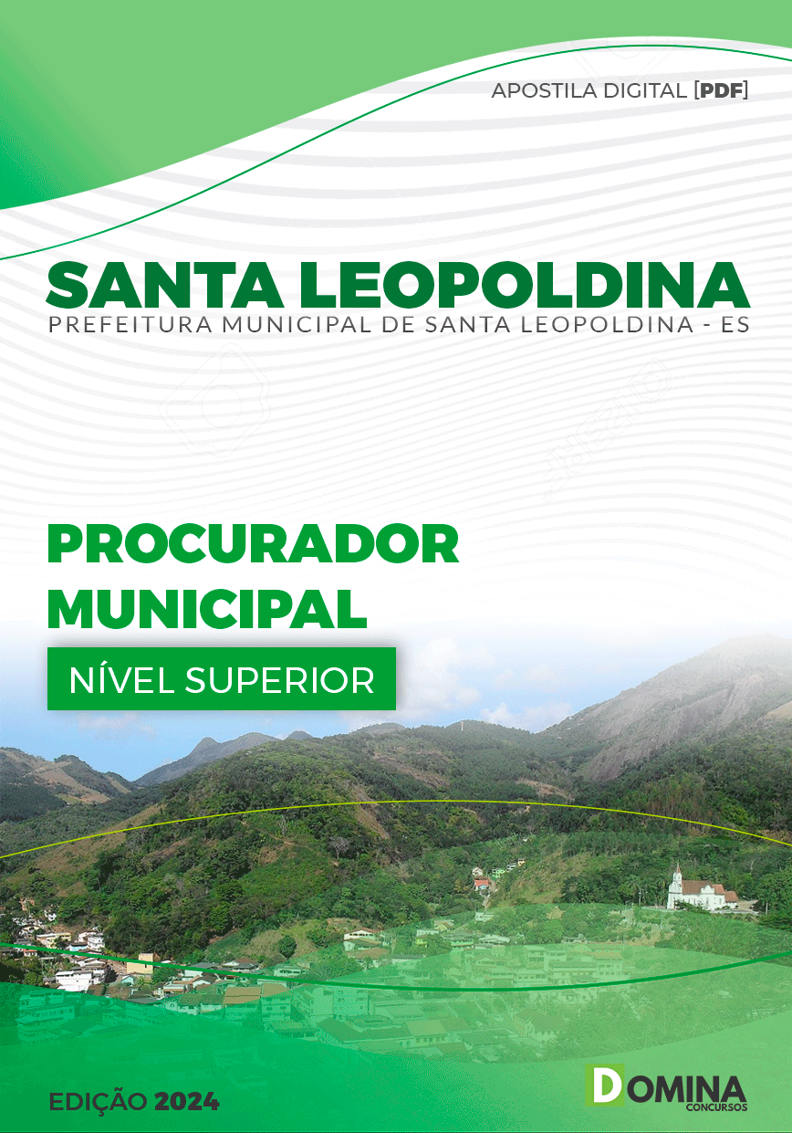 Apostila Procurador Municipal Santa Leopoldina ES 2024