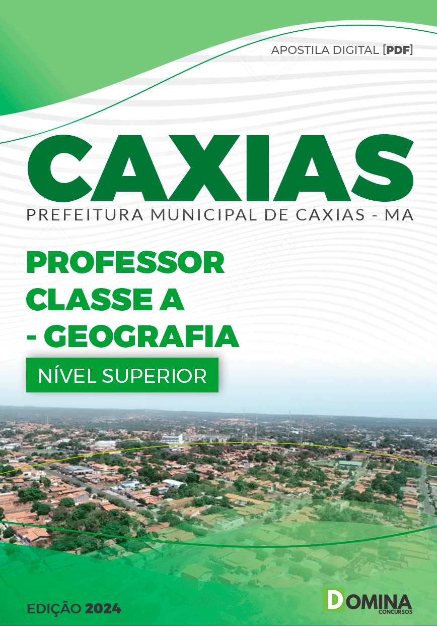 Apostila Professor de Geografia Caxias MA 2024