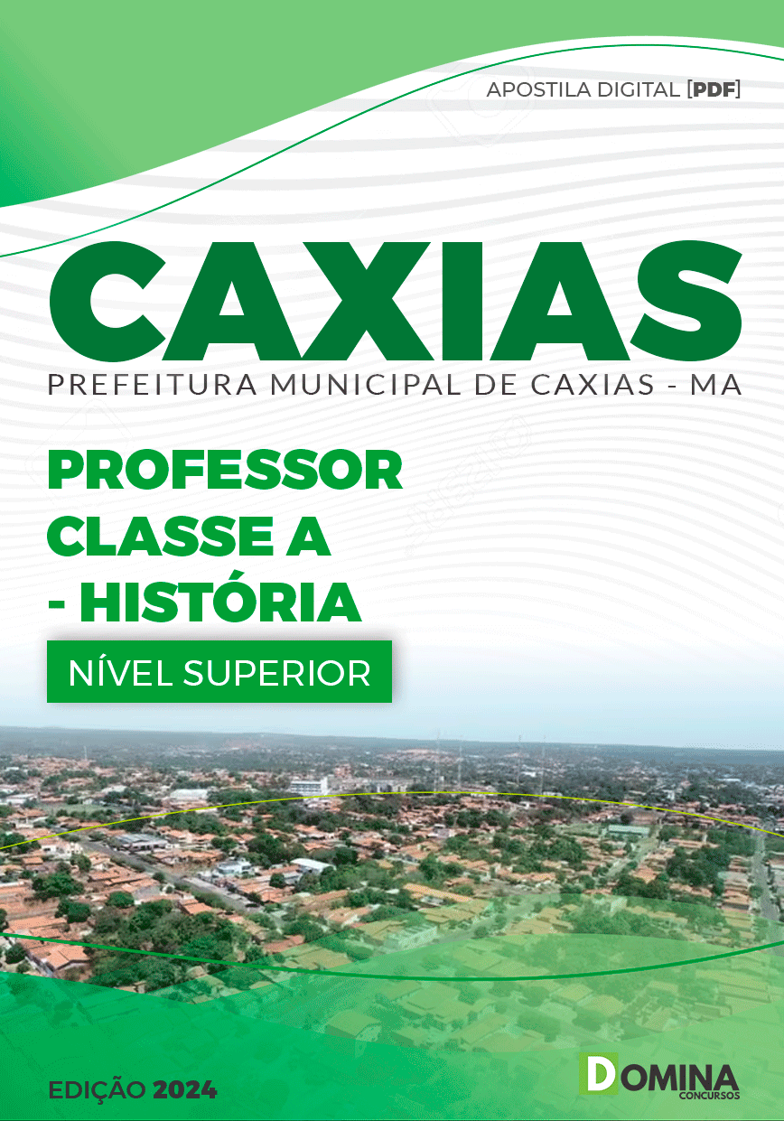 Apostila Professor de História Caxias MA 2024