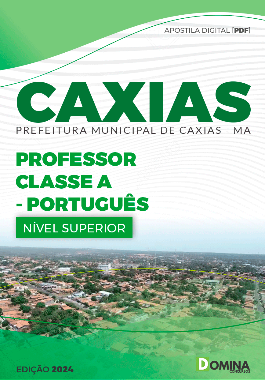 Apostila Professor de Português Caxias MA 2024