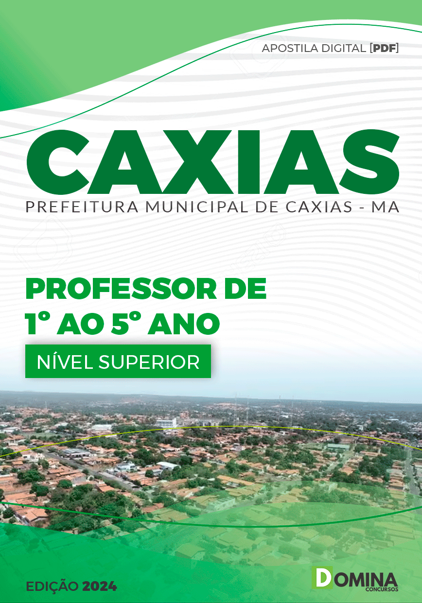 Apostila Professor de Anos Iniciais Caxias MA 2024