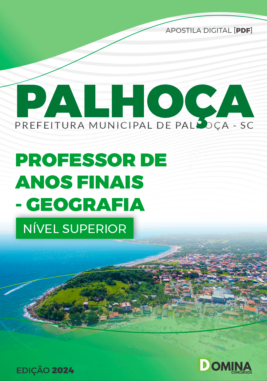 Apostila Professor de Geografia Palhoça SC 2024