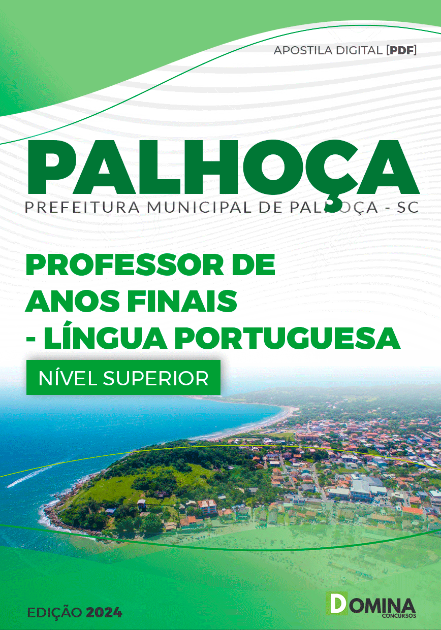 Apostila Professor de Português Palhoça SC 2024