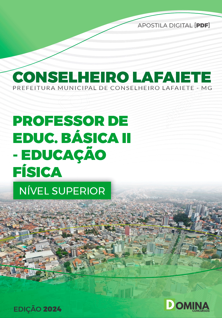 Apostila Professor Educação Física Conselheiro Lafaiete MG 2024