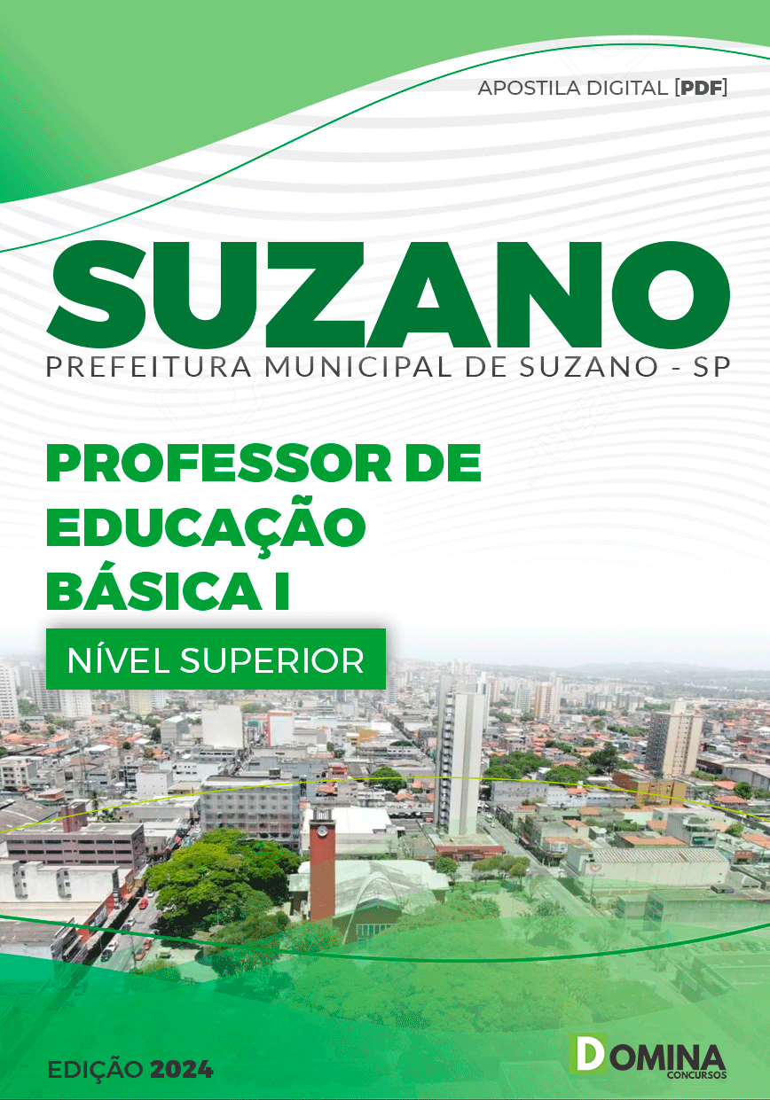 Apostila Professor de Educação Básica Suzano SP 2024