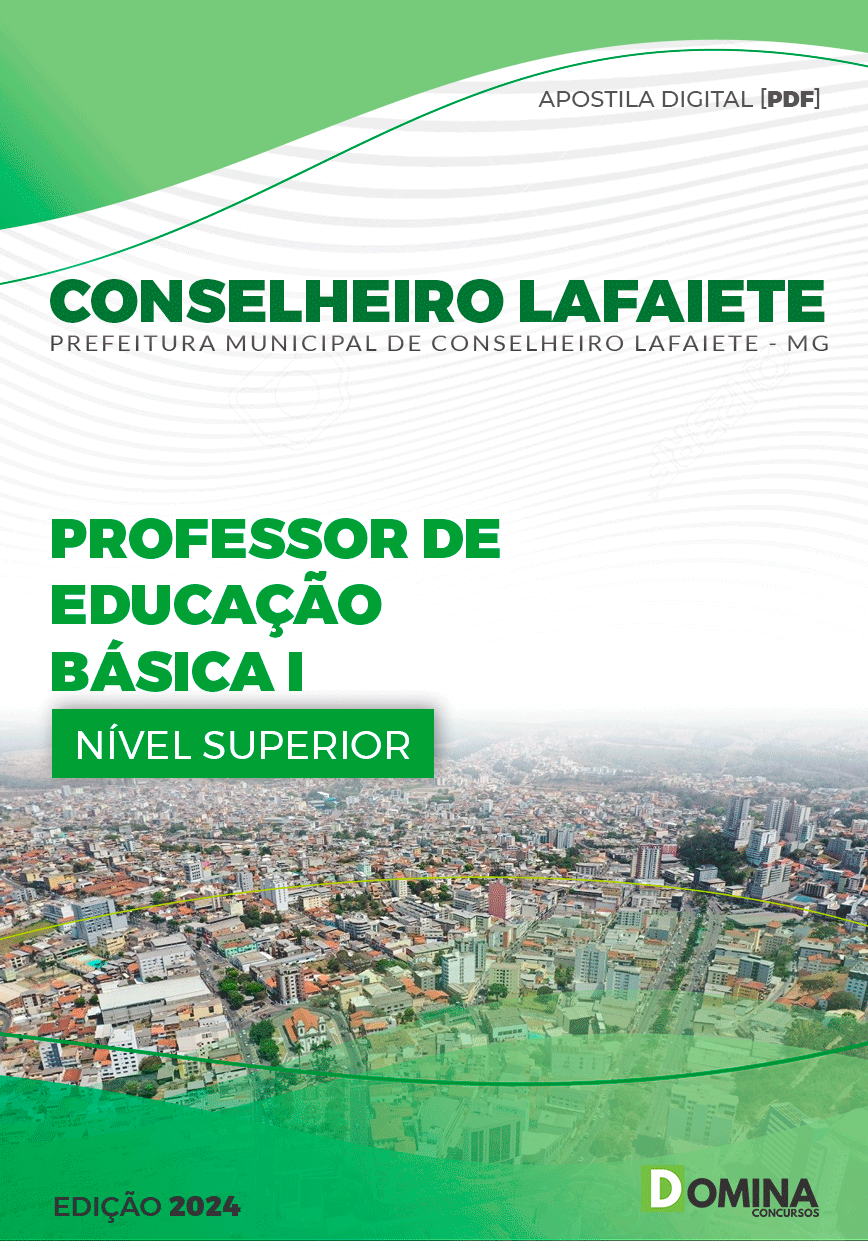 Apostila Professor Educação Básica Conselheiro Lafaiete MG 2024