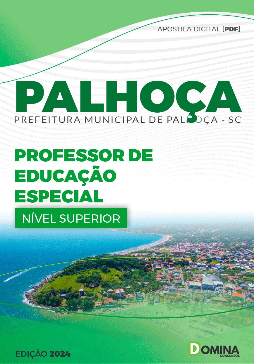 Apostila Professor de Educação Especial Palhoça SC 2024