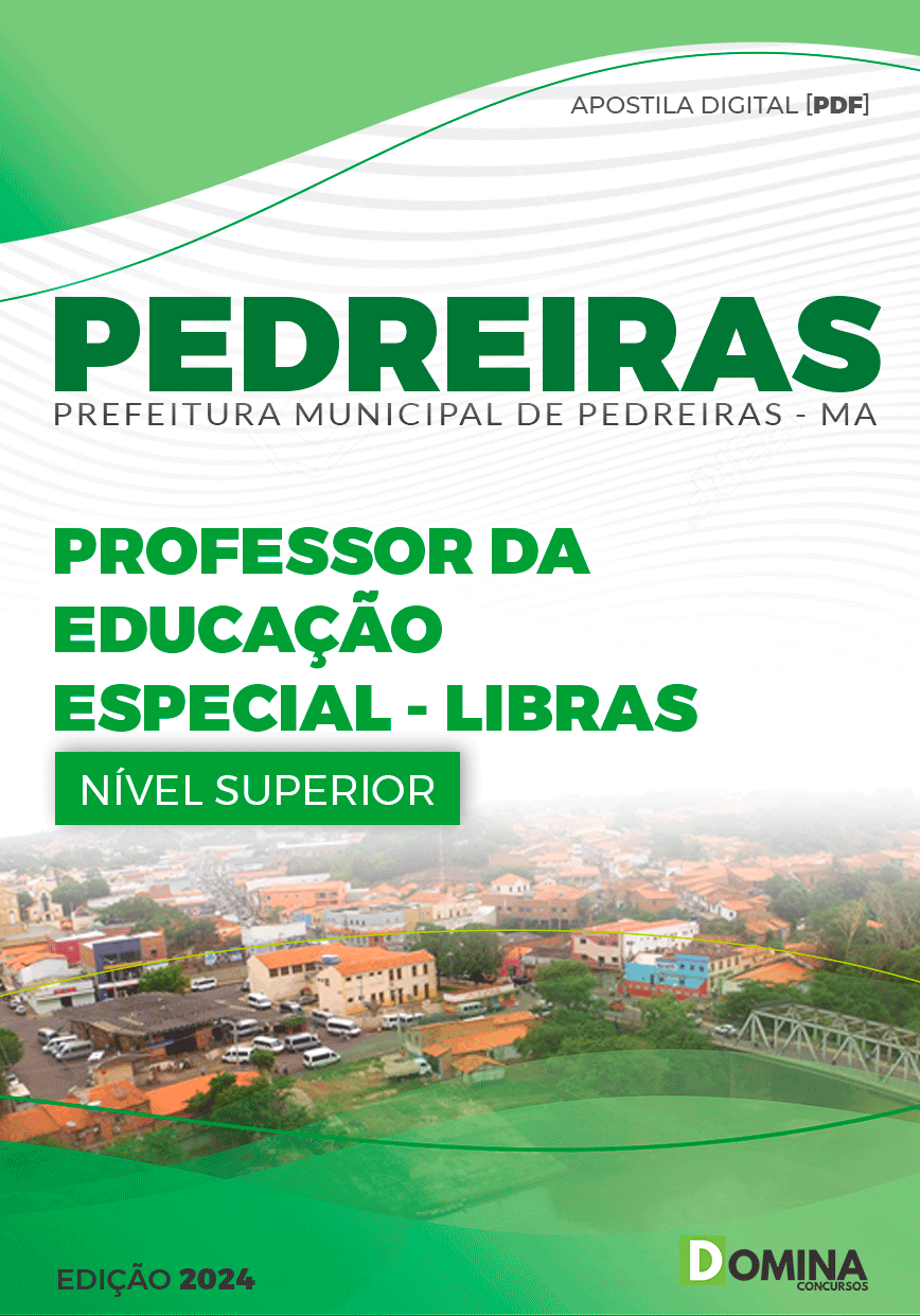 Apostila Professor de LIBRAS Pedreiras MA 2024