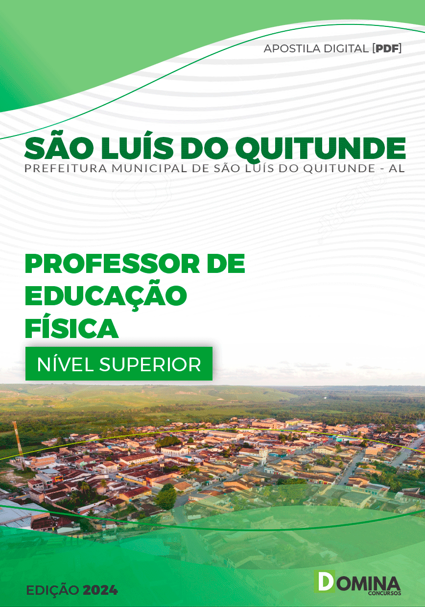 Apostila Professor de Educação Física São Luís Quitunde AL 2024