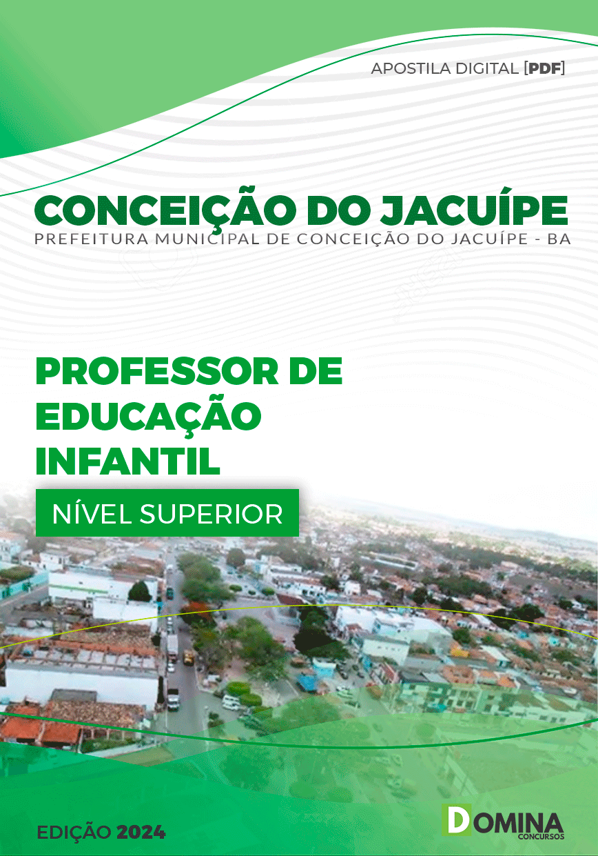 Apostila Professor Educação Infantil Conceição Jacuípe BA 2024