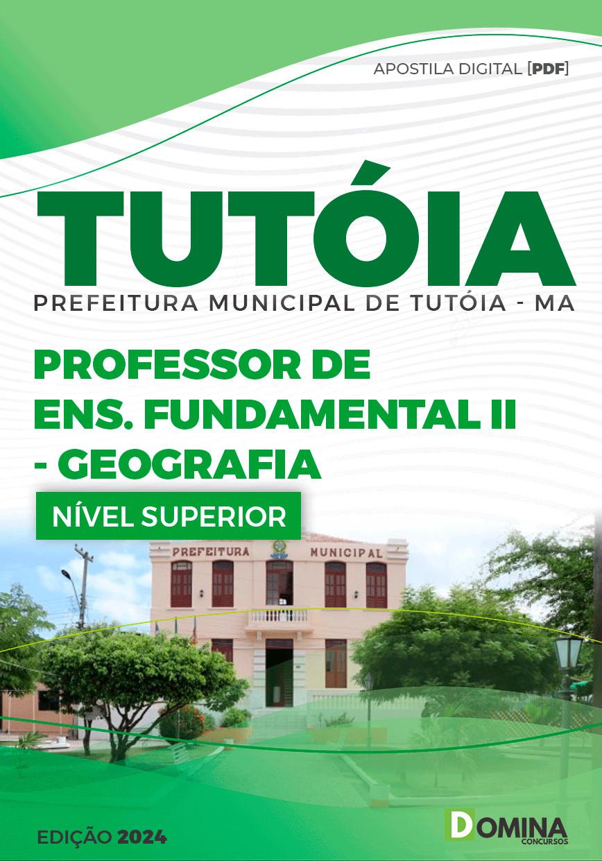 Apostila Professor de Geografia Tutóia MA 2024