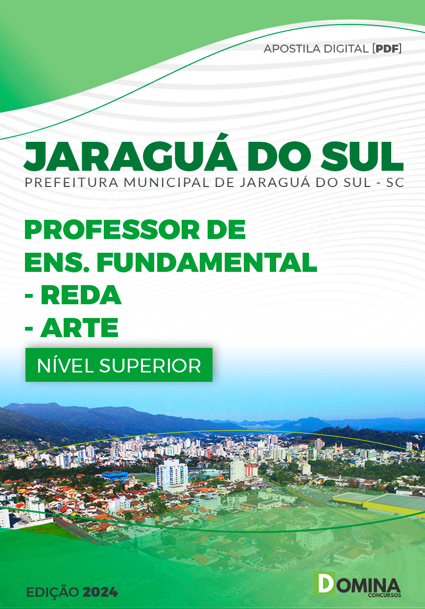 Apostila Professor de Artes Jaraguá do Sul SC 2024