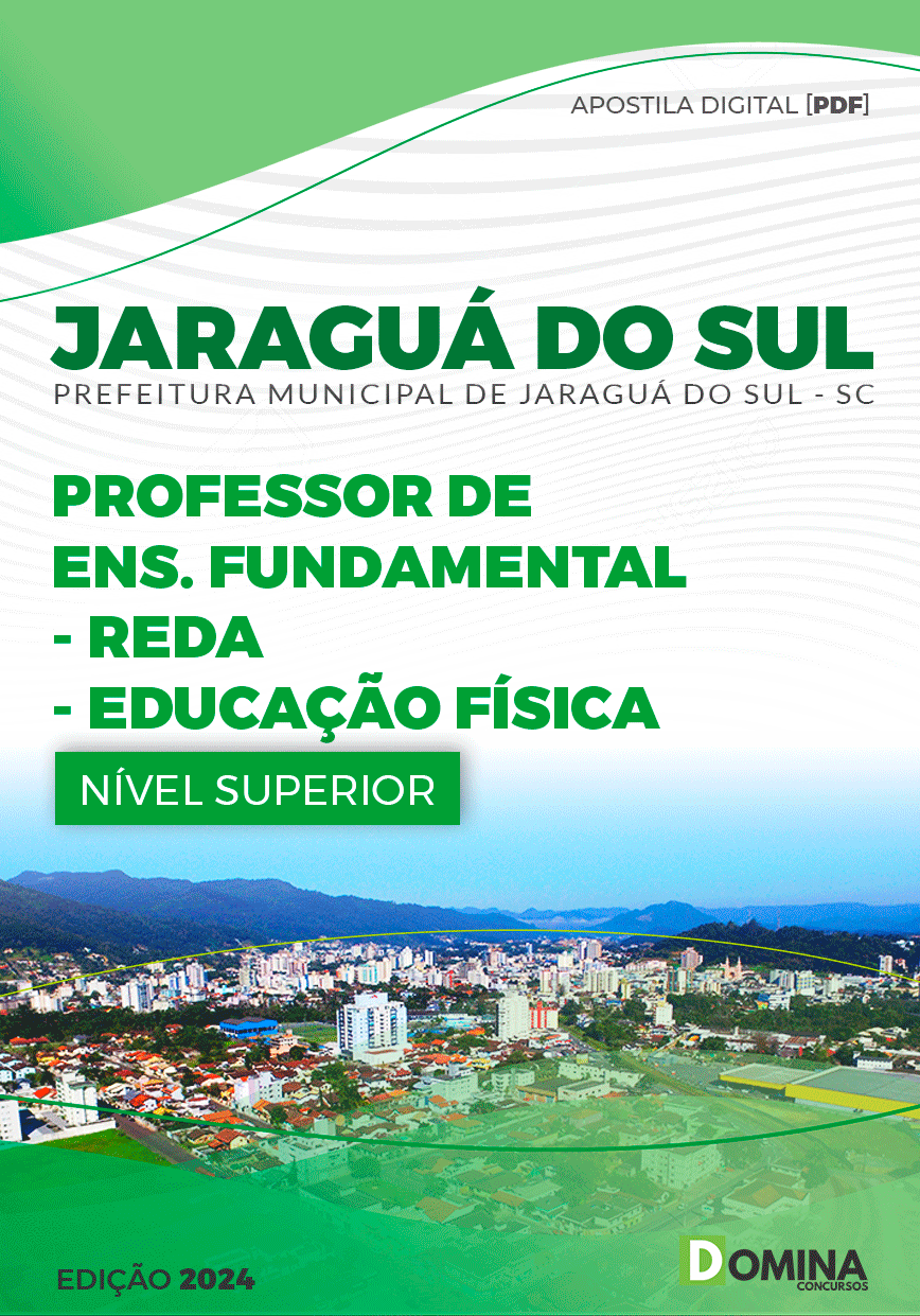 Apostila Professor de Educação Física Jaraguá do Sul SC 2024