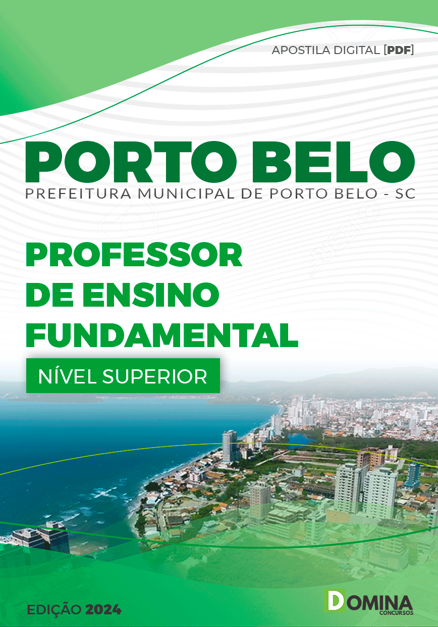 Apostila Professor de Ensino Fundamental Porto Belo SC 2024