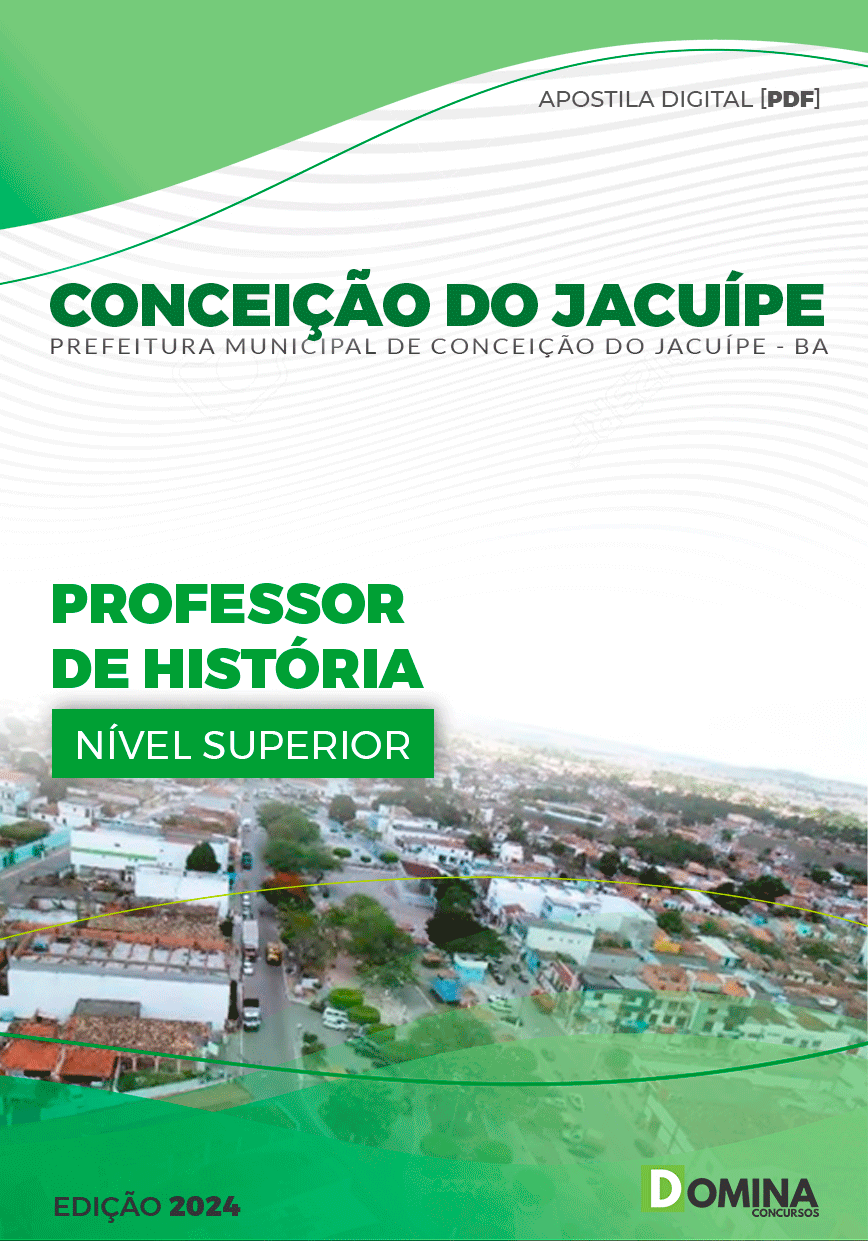 Apostila Professor de História Conceição do Jacuípe BA 2024