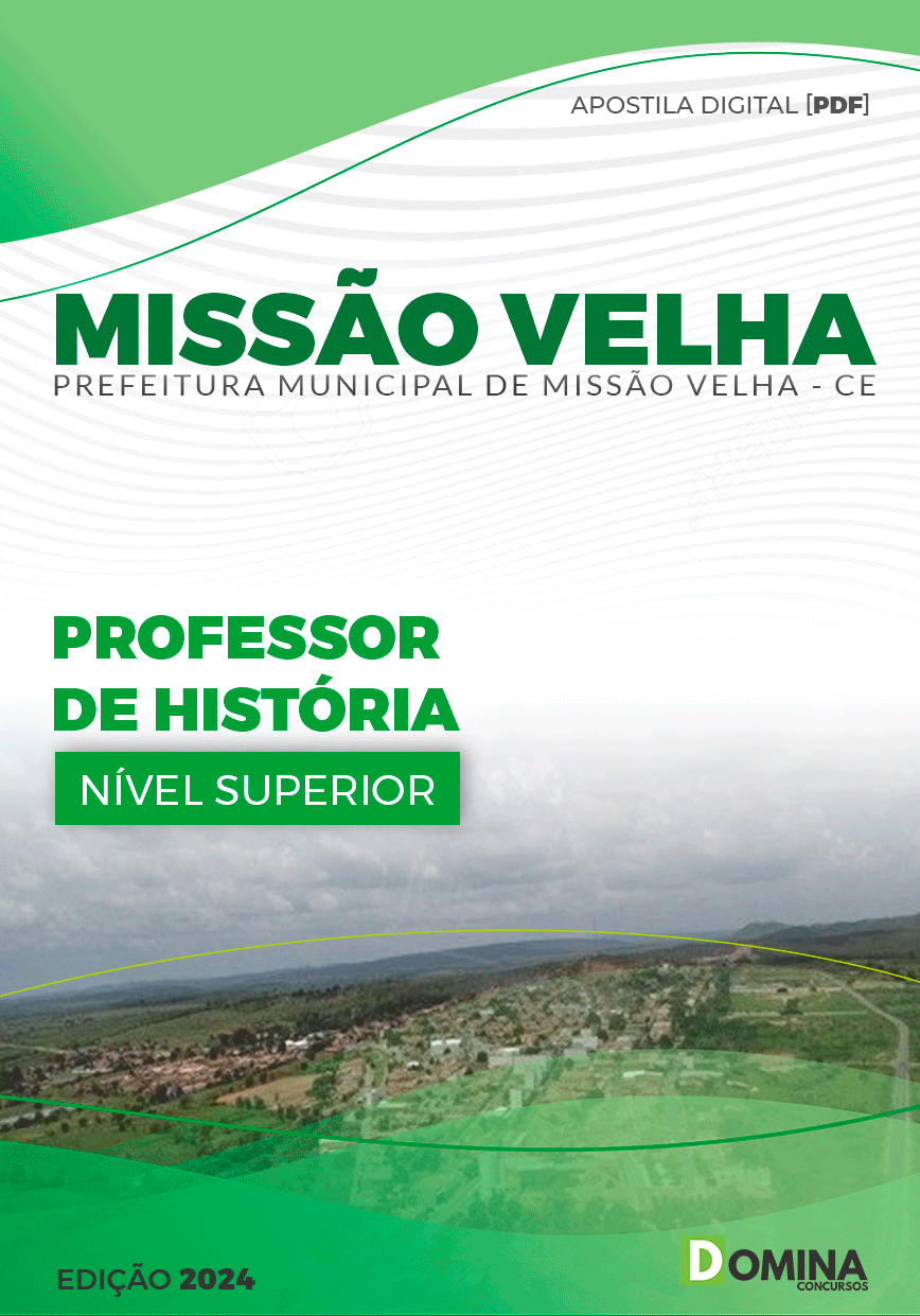 Apostila Professor de História Missão Velha CE 2024