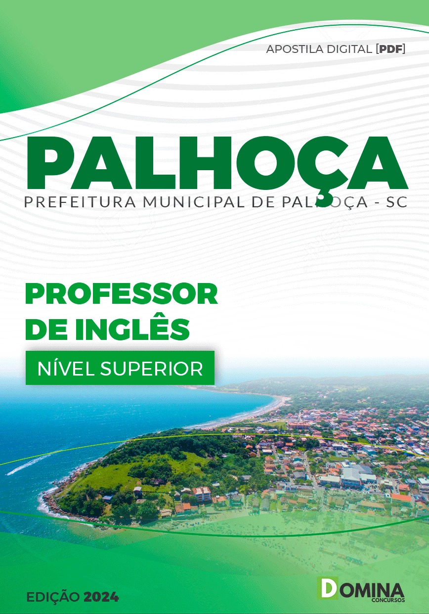 Apostila Professor de Inglês Palhoça SC 2024