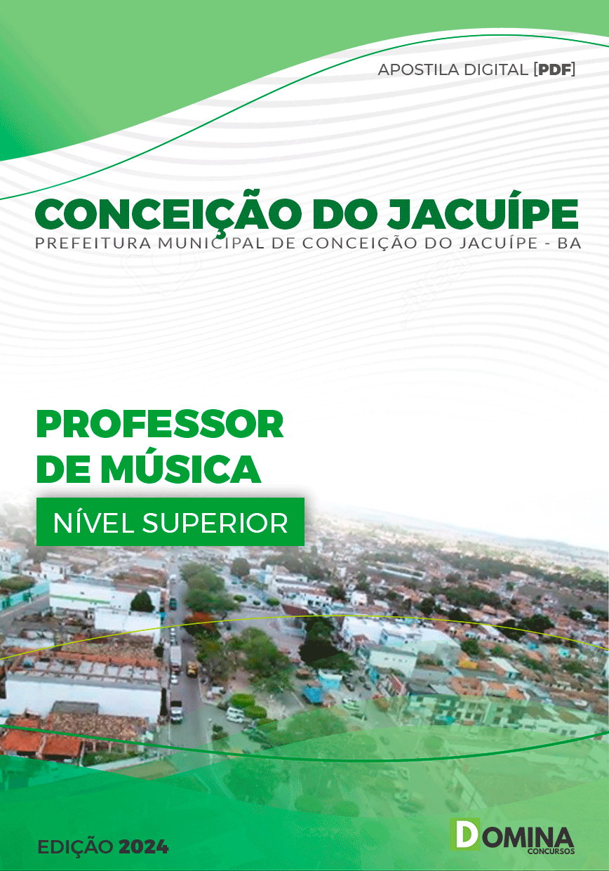 Apostila Professor de Música Conceição do Jacuípe BA 2024