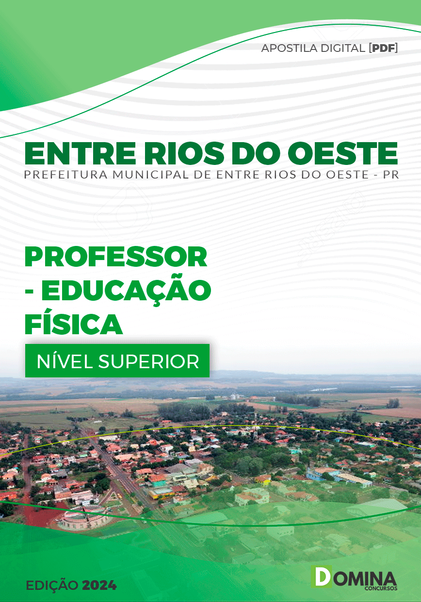 Apostila Professor Educação Física Entre Rios do Oeste PR 2024