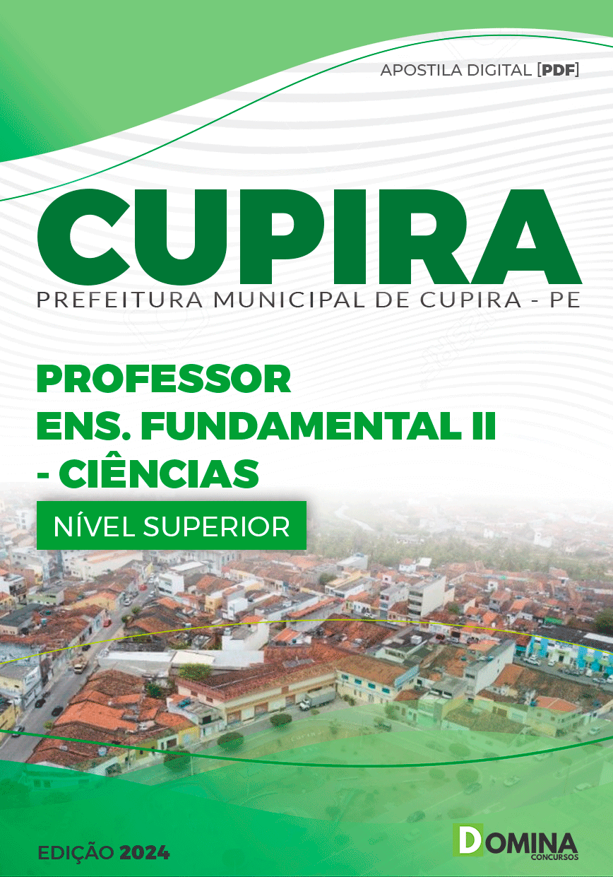 Apostila Professor de Ciências Cupira PE 2024