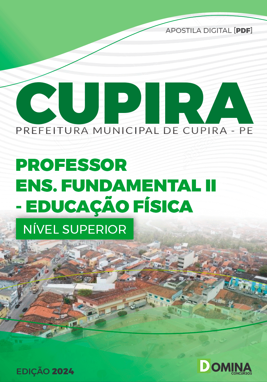 Apostila Professor de Educação Física Cupira PE 2024