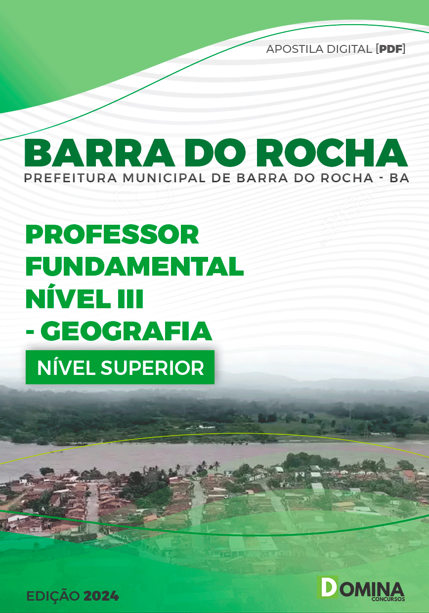 Apostila Professor de Geografia Barra do Rocha BA 2024