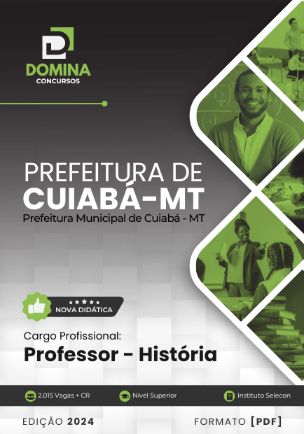 Apostila Professor de História Cuiabá MT 2024