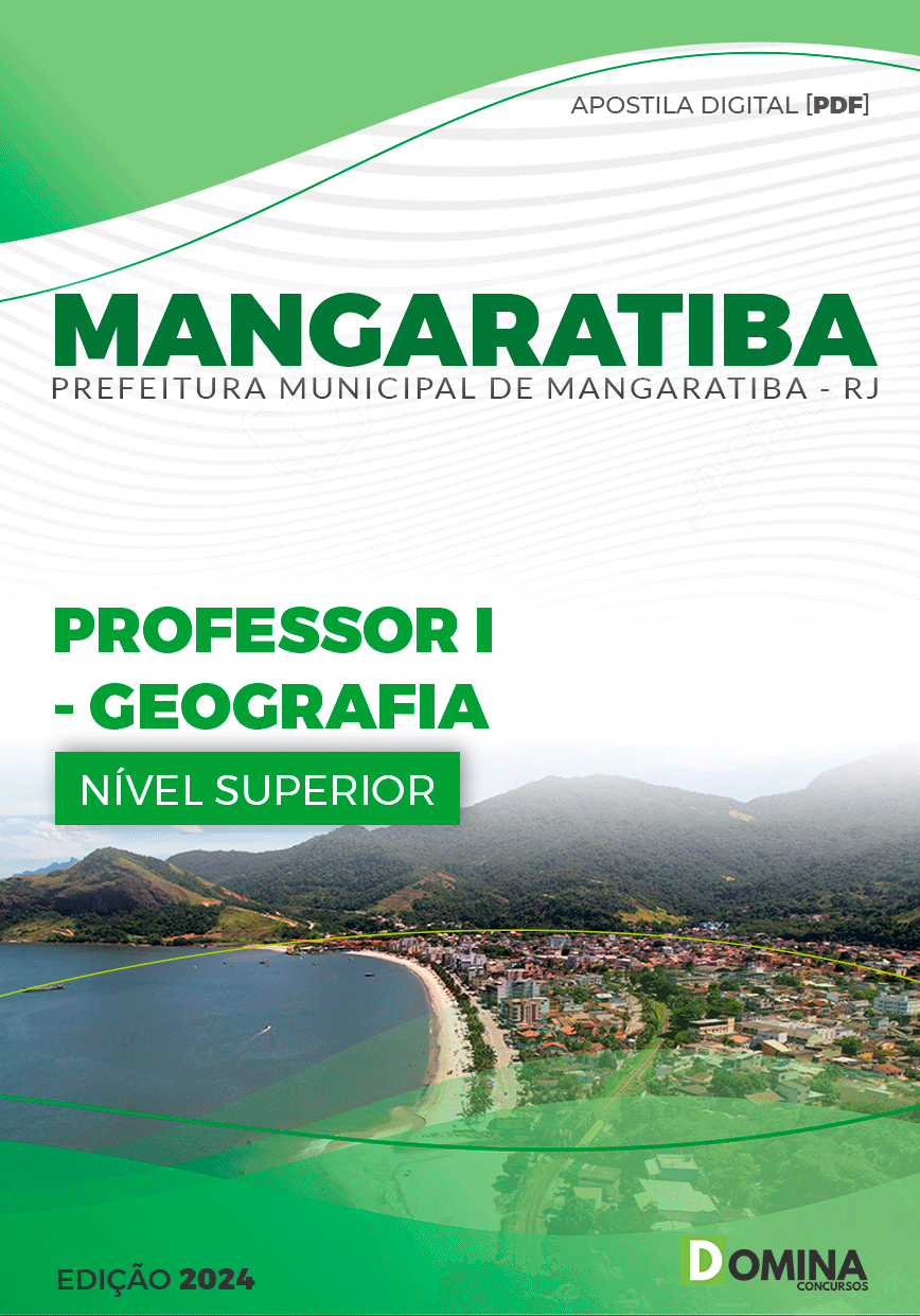 Apostila Professor de Geografia Mangaratiba RJ 2024