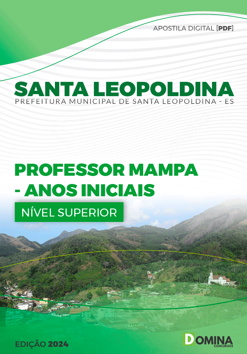 Apostila Professor Anos Iniciais Santa Leopoldina ES 2024