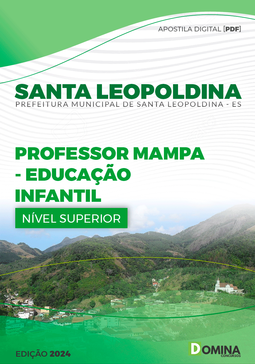 Apostila Professor de Educação Infantil Santa Leopoldina ES 2024