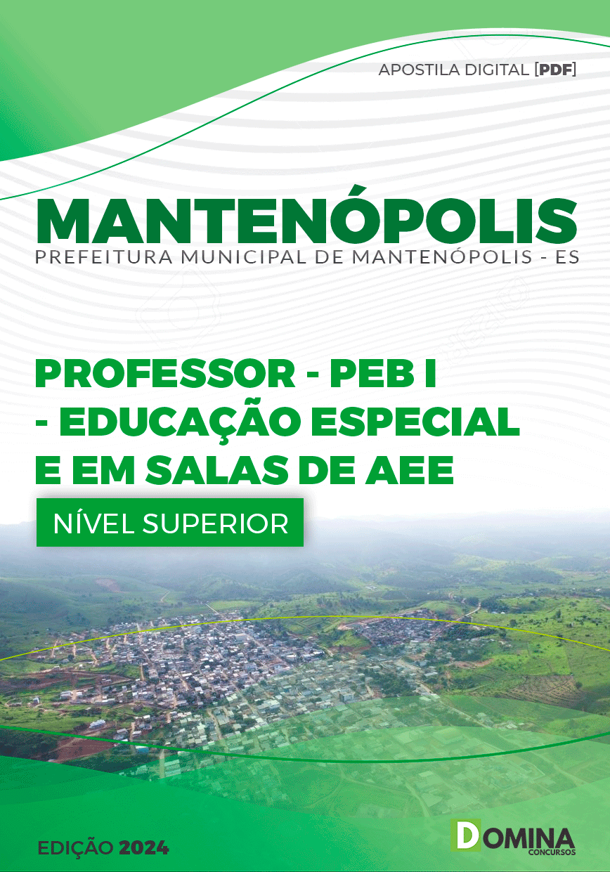 Apostila Professor de AEE Mantenópolis ES 2024