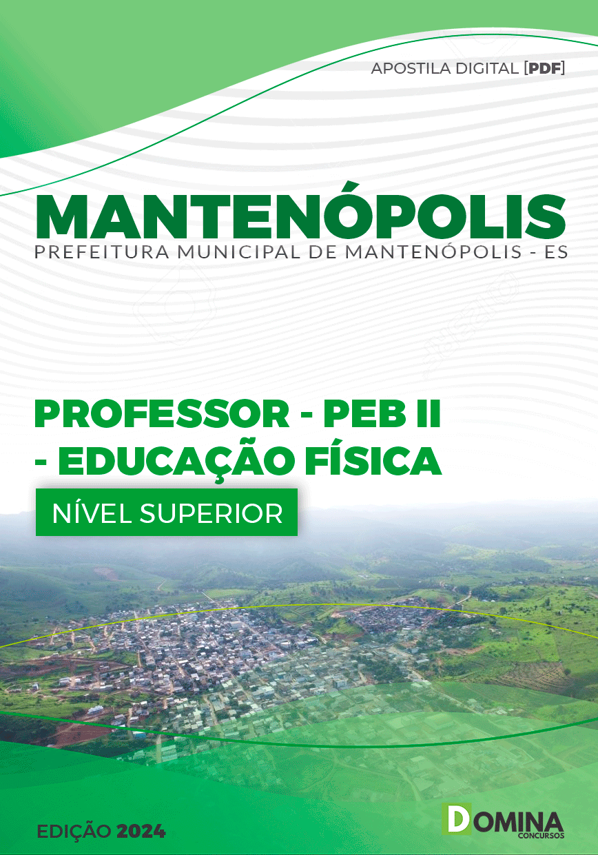 Apostila Professor de Educação Física Mantenópolis ES 2024