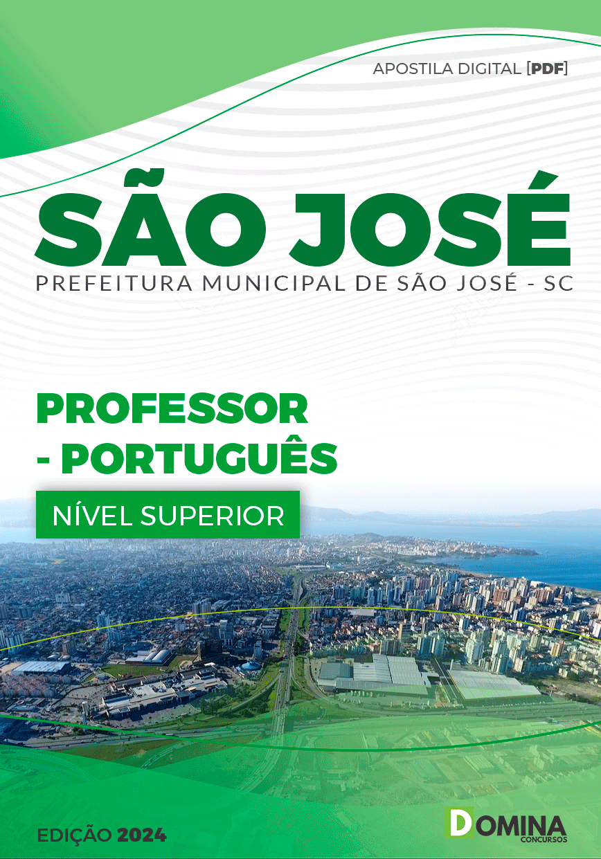 Apostila Professor de Português São José SC 2024