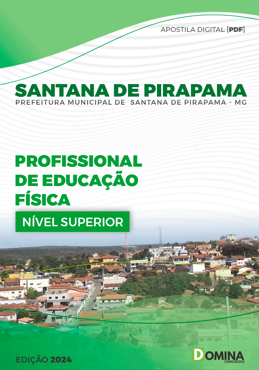 Apostila Profissional Educação Física Santana Pirapama MG 2024