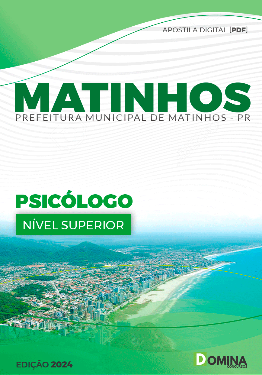 Apostila Psicólogo Matinhos PR 2024