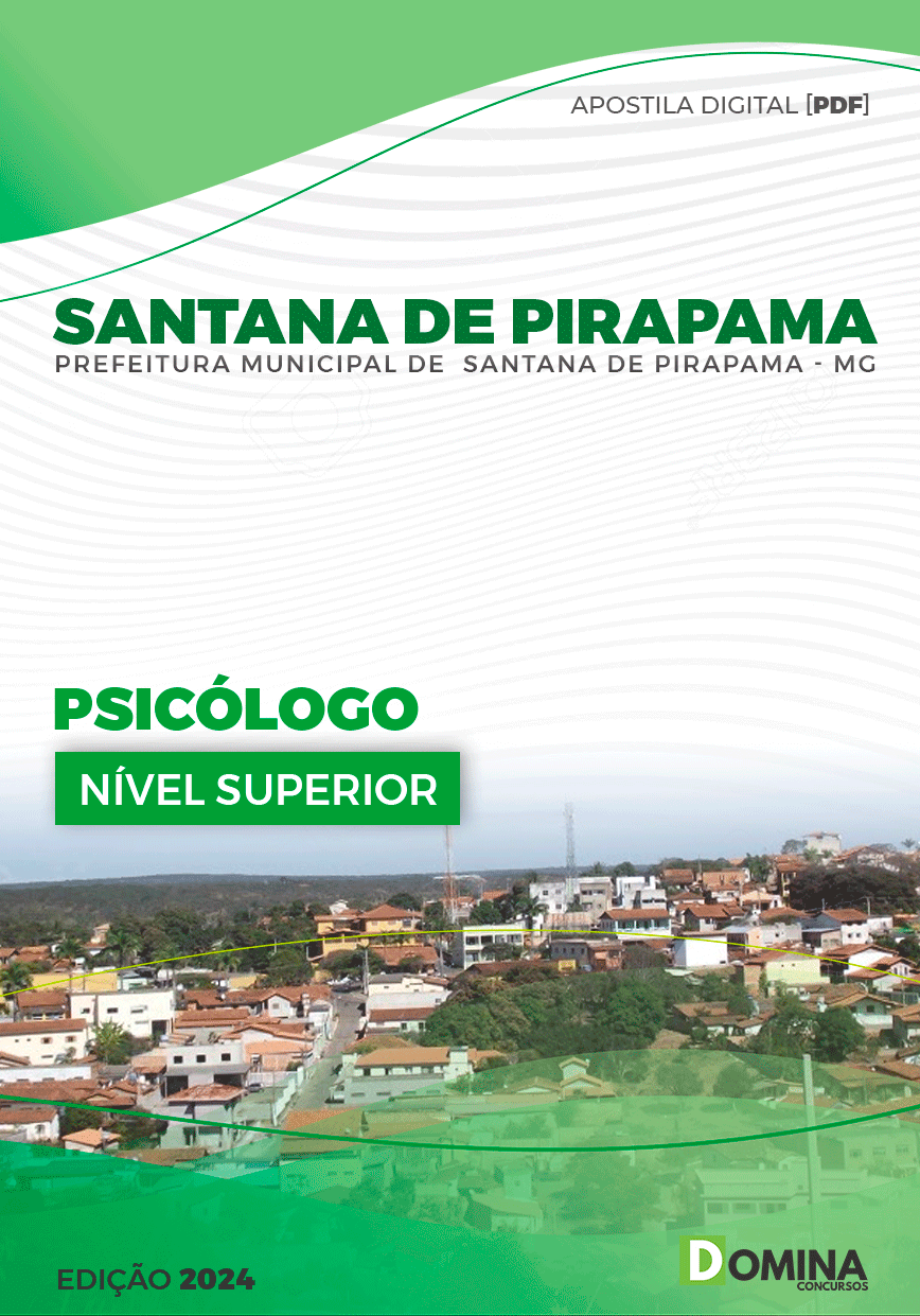 Apostila Psicólogo Santana de Pirapama MG 2024