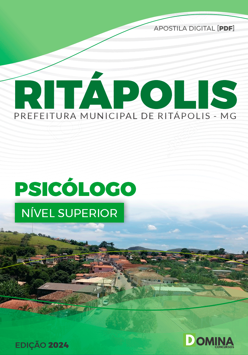 Apostila Psicólogo Ritápolis MG 2024