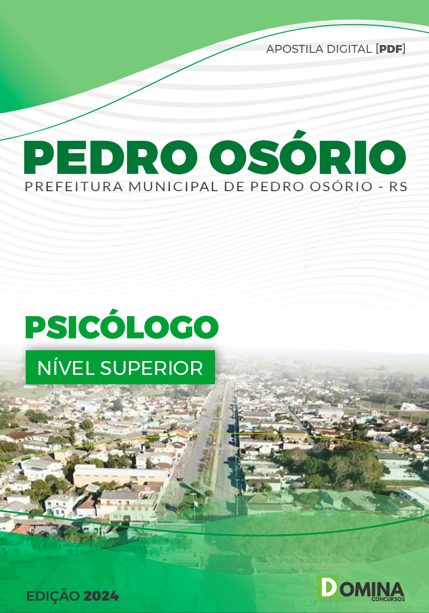 Apostila Psicólogo Pedro Osório RS 2024