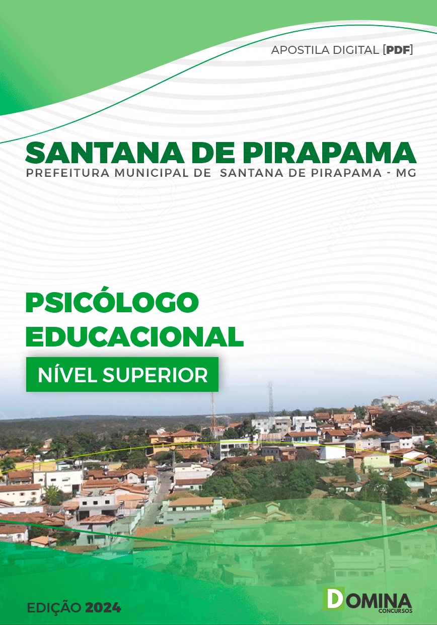 Apostila Psicólogo Educacional Santana de Pirapama MG 2024