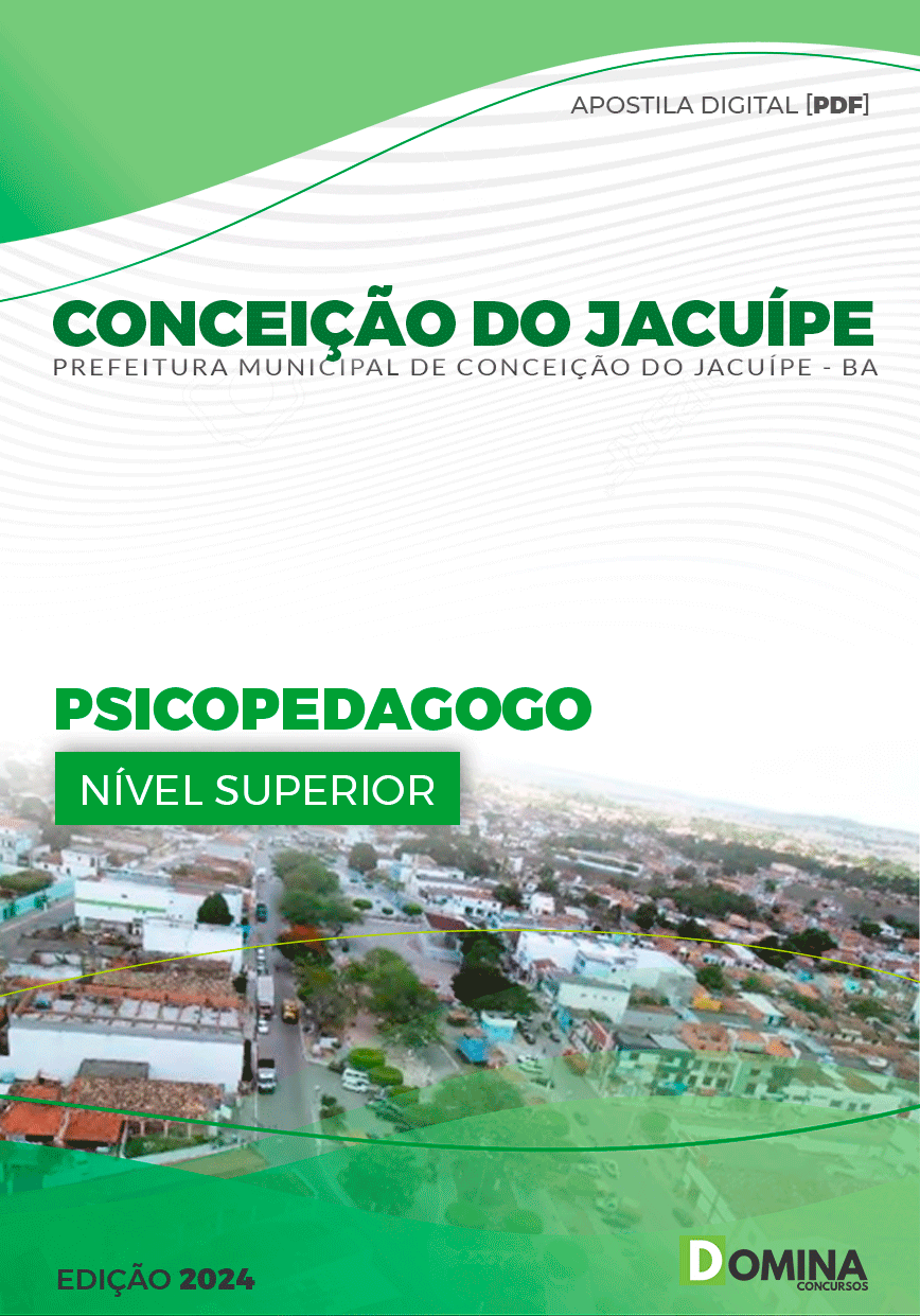 Apostila Psicopedagogo Conceição do Jacuípe BA 2024