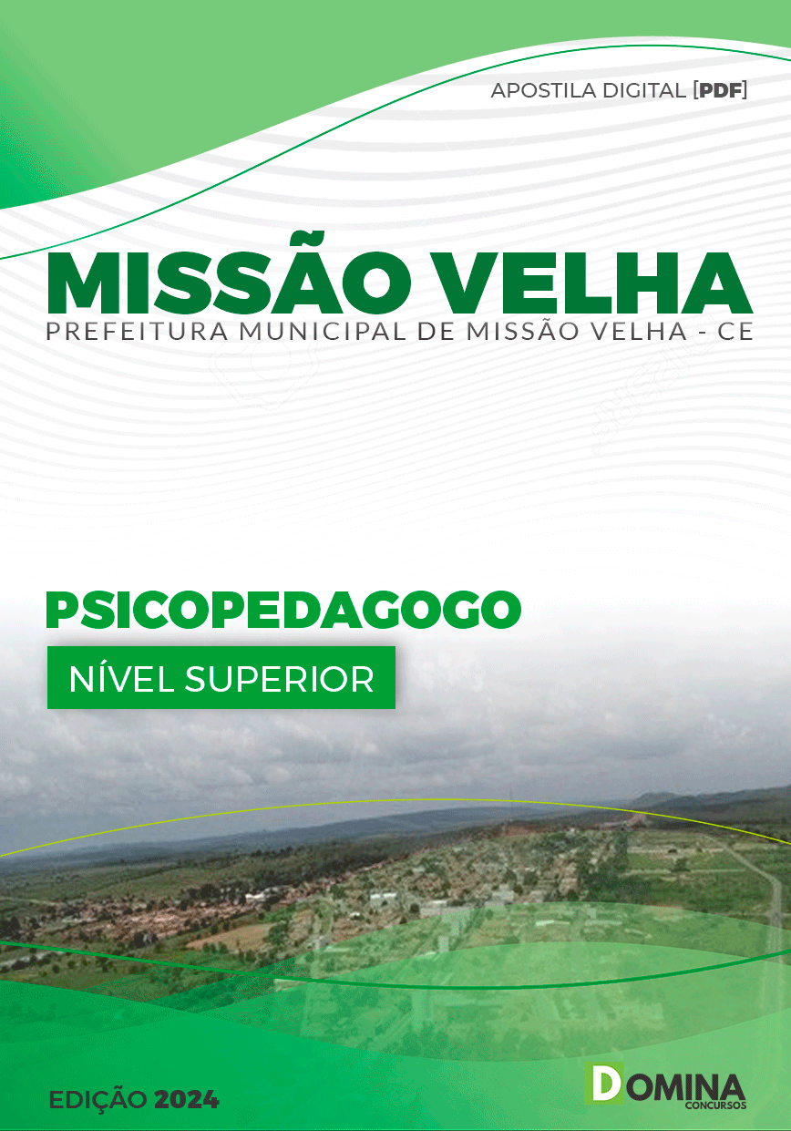 Apostila Psicopedagogo Missão Velha CE 2024