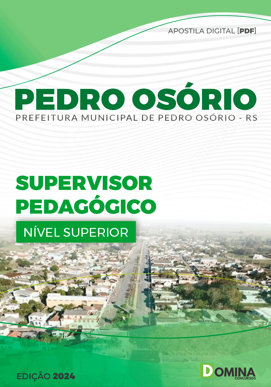 Apostila Supervisor Pedagógico Pedro Osório RS 2024